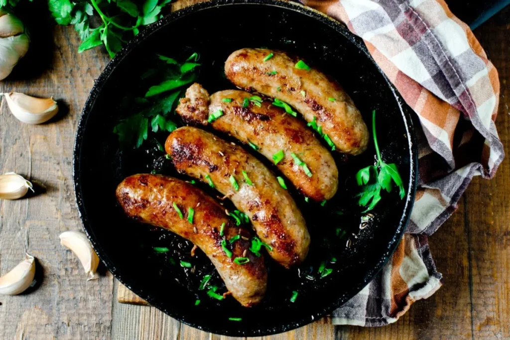 healthy chicken sausage