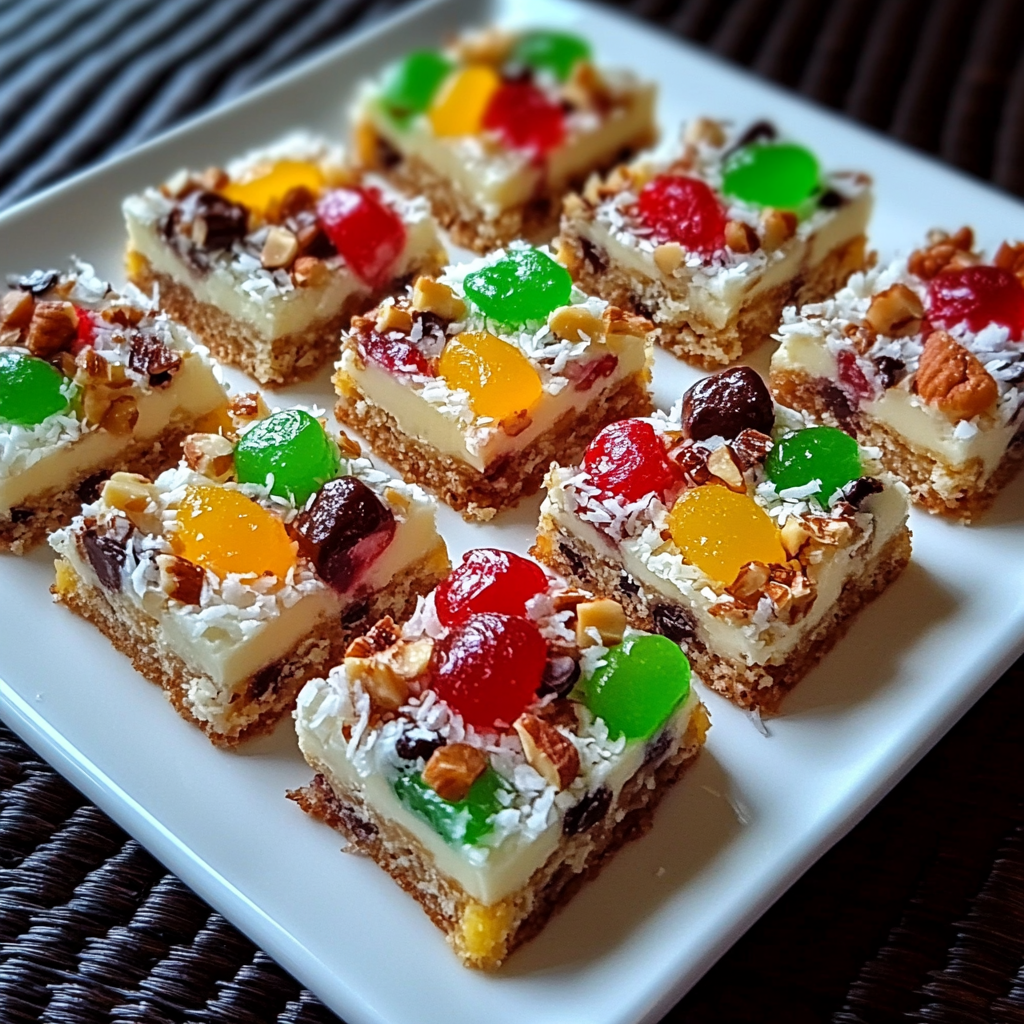 Fruit Cake Bars