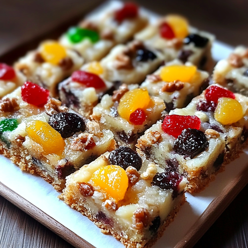 Fruit Cake Bars