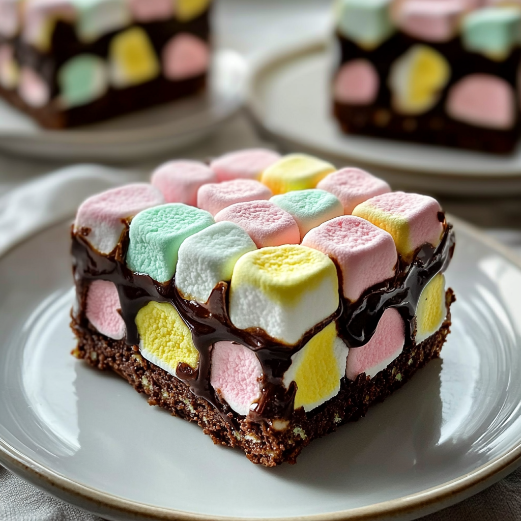 Chocolate Confetti Squares