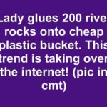 Lady cuts soda bottles and then paints them with pastel colors. I can’t believe how good this looks