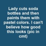 Lady glues 200 river rocks onto cheap plastic bucket. This trend is taking over the internet!