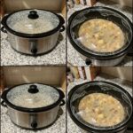 Lady arranges 20 pastel silk hydrangeas in an upside-down pink umbrella. This front porch hack is the coolest thing I have seen!