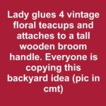 Lady Combines Mismatched Thrift Store Plates and Transforms Them Into Something Straight Out of a Dream